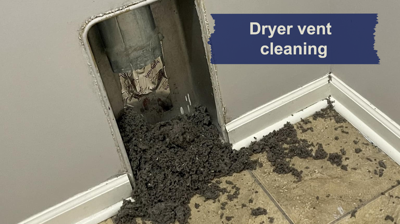 Dryer Vent Cleaning Photo